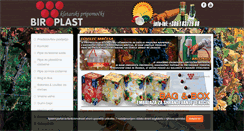 Desktop Screenshot of biroplast.eu